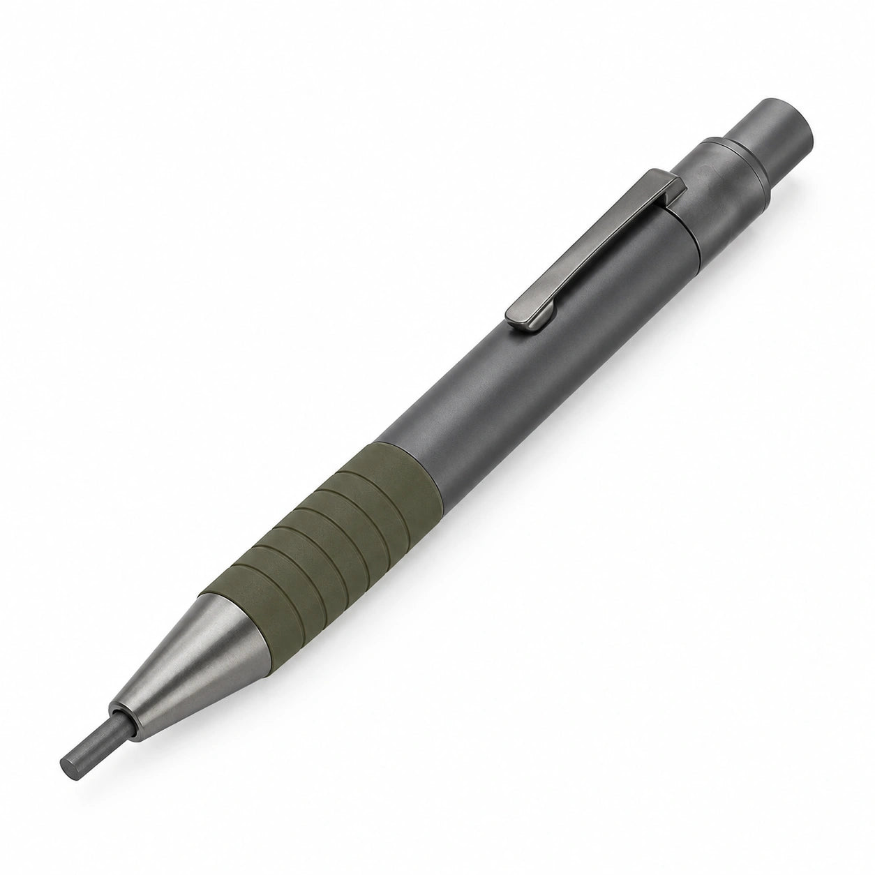Mechanischer Bleistift 2.0mm Dunkelgrau und Olivgrün