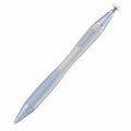 Ergonomischer Präzisionsstift mit Dualspitze Silber/Blau