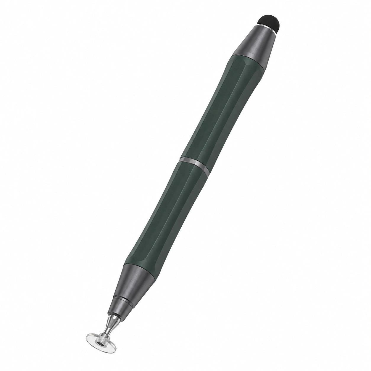 Grüner Stylus mit Präzisionsscheibe für Tablets