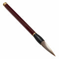 Traditioneller Kalligraphie-Pinsel aus Naturhaar mit Rotem Griff