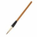 Traditioneller chinesischer Kalligrafie-Pinsel mit Holzgriff Braun