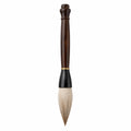 Traditioneller chinesischer Kalligrafie-Pinsel mit Holzgriff und Naturhaar, 10 cm
