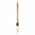 Traditioneller Kalligrafie-Pinsel mit Bambusgriff und Naturhaar, Holz/Natur