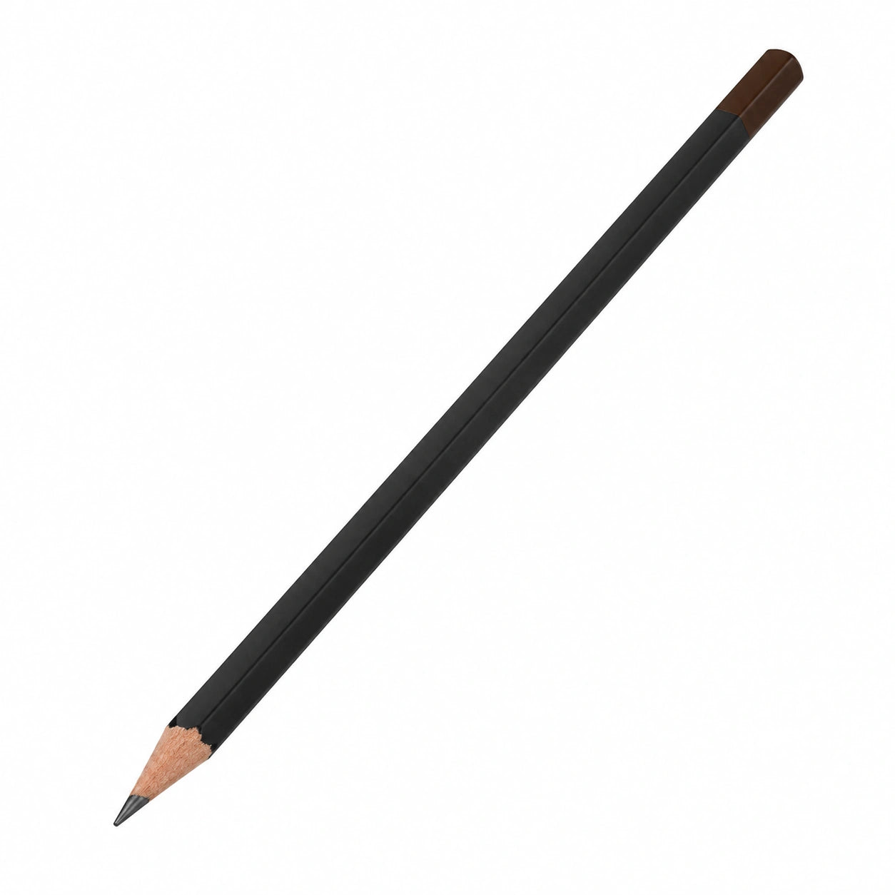 Schwarzer Bleistift HB mit ergonomischem Design