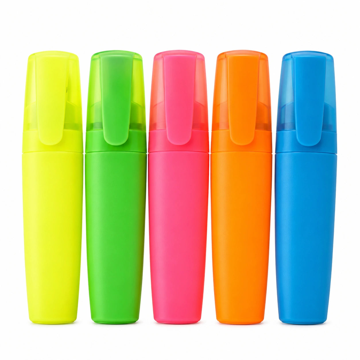 Neon Textmarker Set in 5 Farben