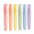 Textmarker-Set in sanften Pastellfarben, 6 Stück