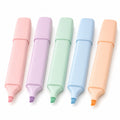 Textmarker Set mit 5 Pastellfarben