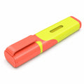 Zweiseitiger Textmarker in Neon Gelb und Orange