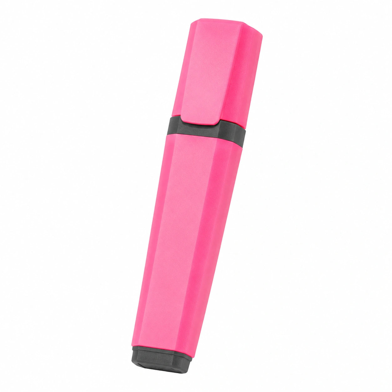 Textmarker Leuchtstift Rosa mit abgeschrägter Spitze