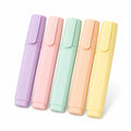 5er-Set Textmarker in Pastellfarben
