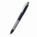 Kugelschreiber Blau Grau mit Ergonomischem Design